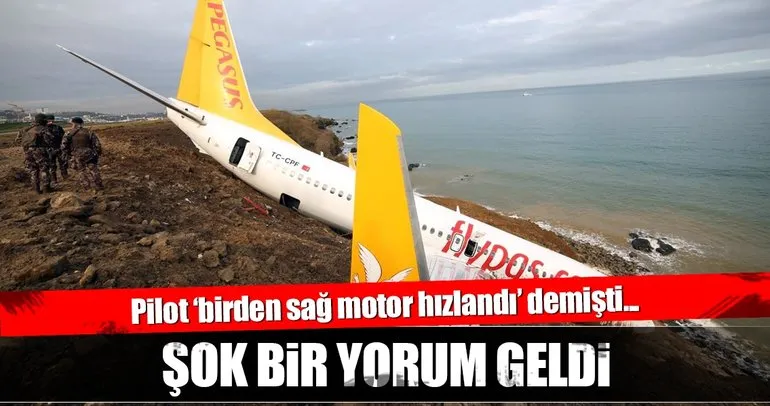 Trabzon’daki uçak kazası ile ilgili flaş yorum! Kendi kendine çalışmaz...