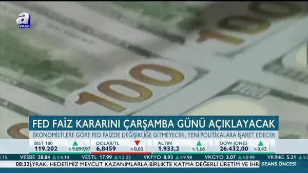 Piyasalar FED'e odaklandı! FED ne kadar verecek?