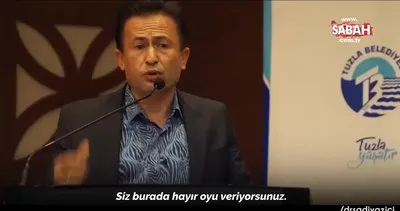 Tuzla Belediye Başkanı Şadi Yazıcı’dan kentsel dönüşüme ‘Red’ oyu veren CHP ve İYİ Parti’li meclis üyelerine tepki | Video