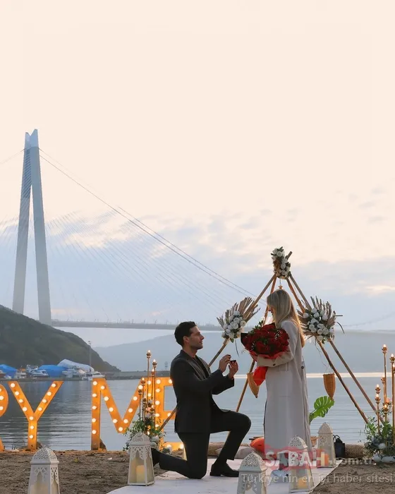 Esra Erol’un kız kardeşi Eda Erol pilot sevgilisinden evlilik teklifi aldı! ’Milyon kez evet’