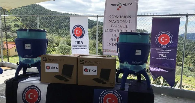 TİKA Meksika’ya kadar uzandı