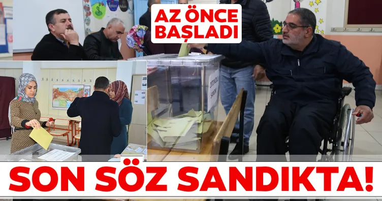 Türkiye sandık başında! 57 milyon seçmen tercihini yapıyor