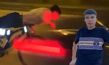 SON DAKİKA: Gaziantep'te feci olay! 18 yaşındaki Burak Tanrıverdi'nin ölüme gittiği o anlar kamerada! Bisikletin üstüne uzanıp... #gaziantep