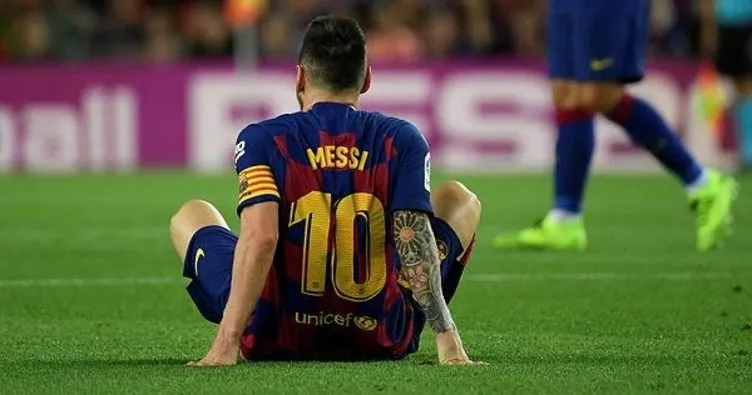 Barcelona’da Messi şoku: Yine sakatlandı
