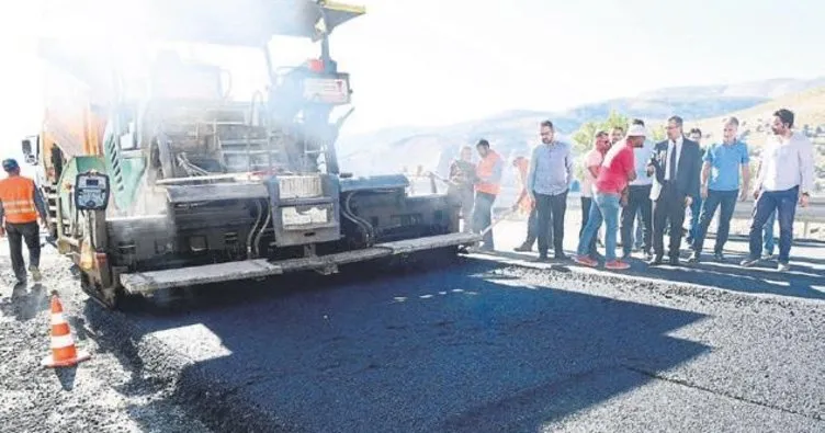 Yedikuyular yolu kışa hazırlanıyor