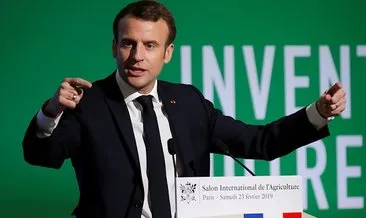 Macron: Protestoya katılanlar en kötü suça ortak oluyor
