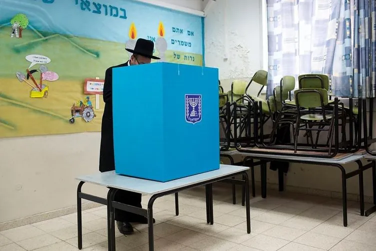 İsrail’de seçim için sandık başında