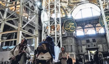 Çalışmalar Ayasofya’nın korunması için