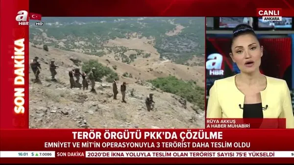 3 PKK''lı terörist daha teslim oldu! | Video