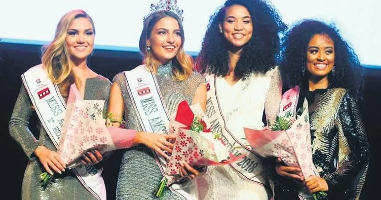 Türk kızı Amsterdam güzeli seçildi