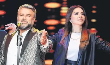 Ebru Yaşar ve Bülent Serttaş sahneye çıktı Yeditepe inledi