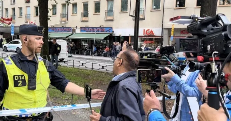 İsveç’te skandal üstüne skandal: Provokatör Momika’nın Kur’an-ı Kerim’i yakmasına tepki gösteren adamı gözaltına aldılar