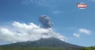 Endonezya’daki Ili Lewotolok Yanardağı’nda art arda patlama | Video