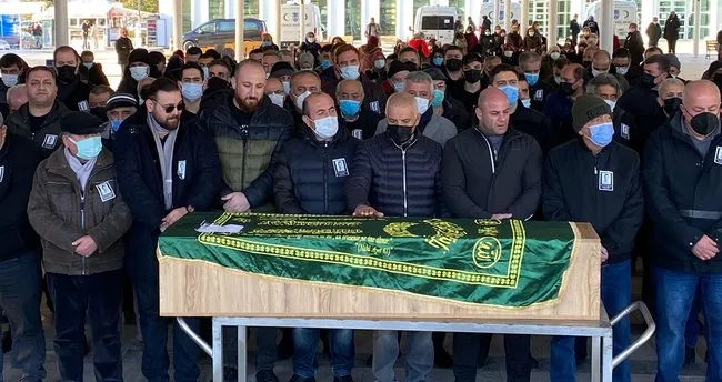Halil Falyalı’nın şoförü son yolculuğuna uğurlandı