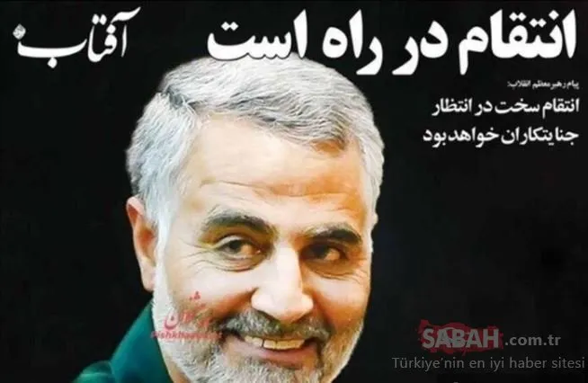 İran’daki Kasım Süleymani öfkesi gazete manşetlerine yansıdı!