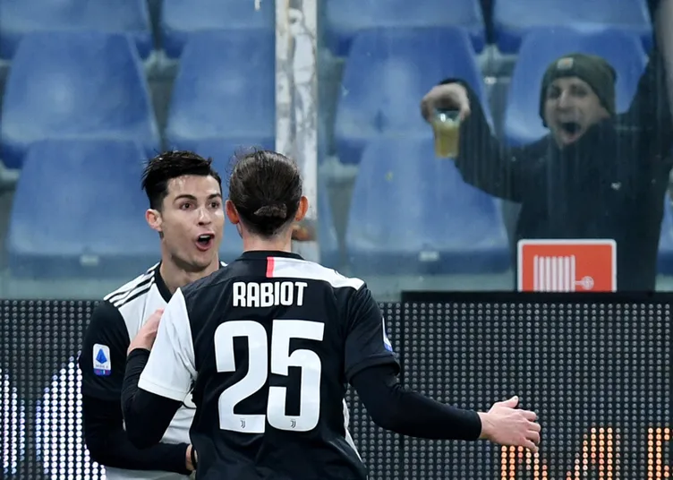 Cristiano Ronaldo, Sampdoria - Juventus maçına damga vurdu! Hafızalardan çıkmayacak gol!