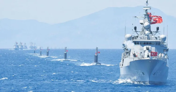 Doğu Akdeniz’in en güçlüsü Türk Donanması