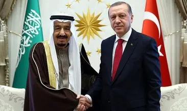 Başkan Erdoğan, Kral Selman ile görüştü