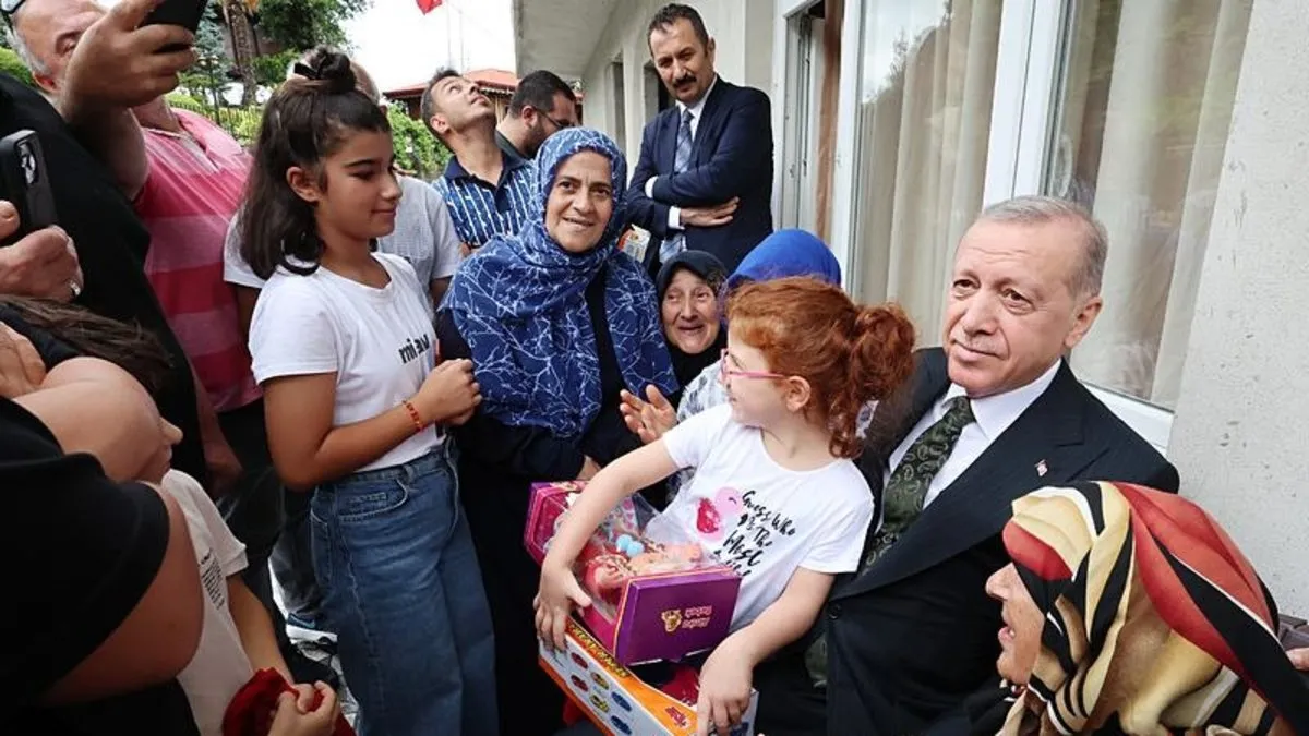 Baba ocağında millet sevgisi