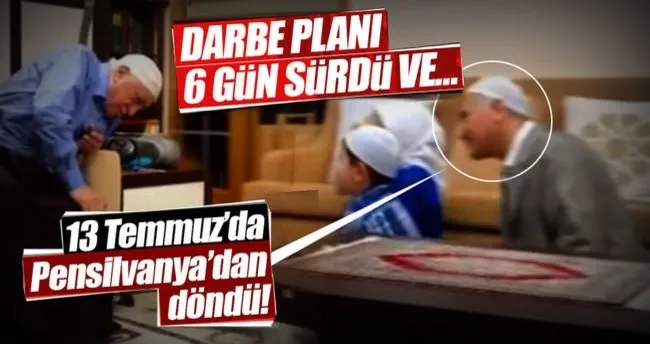 ’’Adil Öksüz 6 gün darbe planı yaptı, Gülen onayladı’’