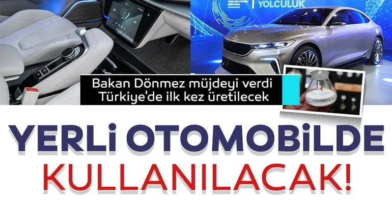 Son dakika | Bakan Dönmez müjdeyi verdi: Türkiye’de ilk kez üretilecek, yerli otomobilde de kullanılacak...