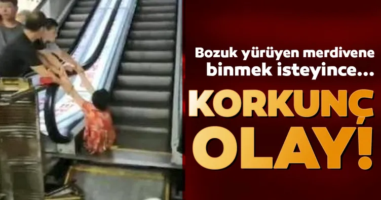 Çin’de korkunç olay... Bacağı koptu