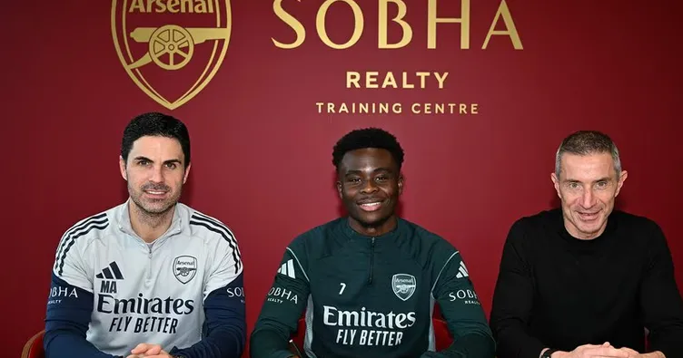 Arsenal, Bukayo Saka ile sözleşme uzattı!