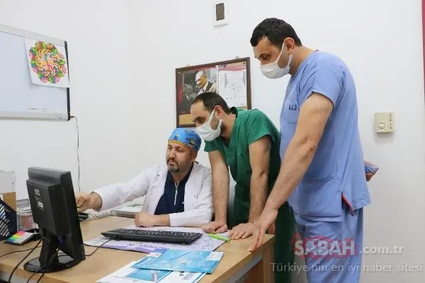 Zonguldak’ta 47 yaşındaki hastanın safra kesesinden 1250 tane taş çıktı! Doktor, taşlarla kendi ismini yazdı