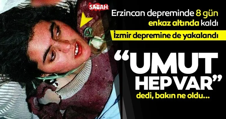 SON DAKİKA:  Her zaman umut var, yeni kurtarılanlar... Erzincan depreminde 8 gün enkaz altında kalmıştı, İzmir depremi sonrası o isim konuştu!
