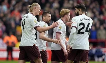 Manchester City, Fulham’ı 4-0 yenerek liderliğe yükseldi