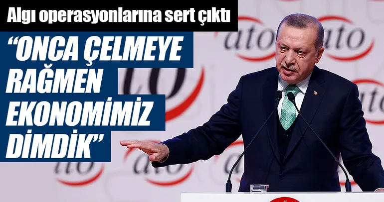 Onca çelmeye rağmen ekonomi dimdik