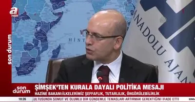 SON DAKİKA: Hazine ve Maliye Bakanı Mehmet Şimşek’ten ilk paylaşım! ’Acil önceliğimiz’ diyerek duyurdu | Video