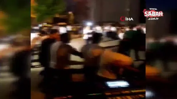 İstanbul Arnavutköy’de kol kola girip ölümüne böyle halay çektiler | Video