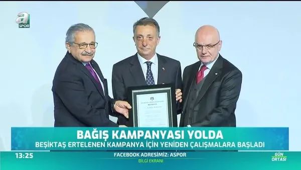 Beşiktaş bağış kampanyası düzenleyecek!