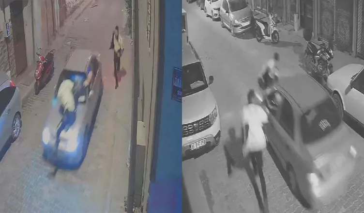 SON DAKİKA… İzmir’de akılalmaz olay! Dur ihtarına uymadı trafik polisi Recep Ersoy’u aracın kaputunda 300 metre sürükledi!