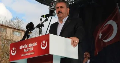 Mustafa Destici muhalefete yüklendi! #kocaeli