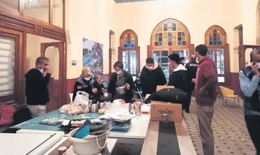 TÜGVA’yı basan CHP’li vandallar binadan çıkarıldı