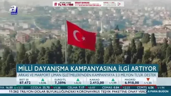 Milli Dayanışma Kampanyası'na ilgi artıyor