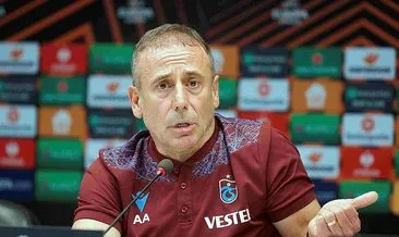 Trabzonspor Teknik Direktörü Abdullah Avcı: Kazanarak yolumuza devam etmek istiyoruz