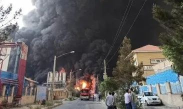 İran’da kimya fabrikasında yangın