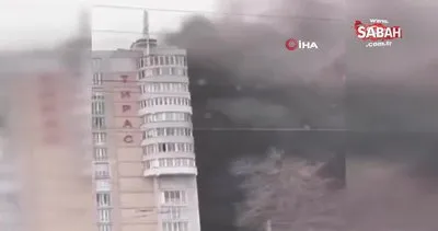 Rusya Odessa’daki çok katlı binayı roketle vurdu | Video