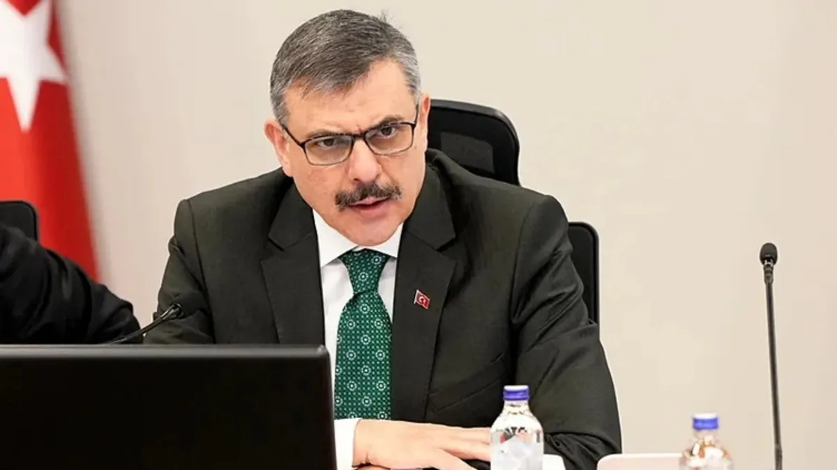İçişleri Bakanı Mustafa Çiftçi'nin açıklamalarından bir kare
