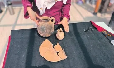 3 bin 500 yıllık yemek takımı bulundu #konya