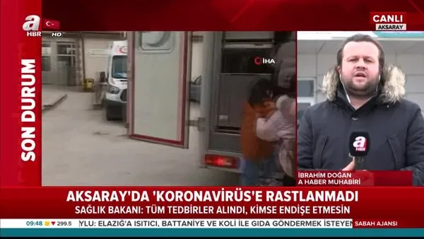 Aksaray'da 'Koronavirüs'e rastlanmadı! Turistlerden birinde domuz gribi çıktı