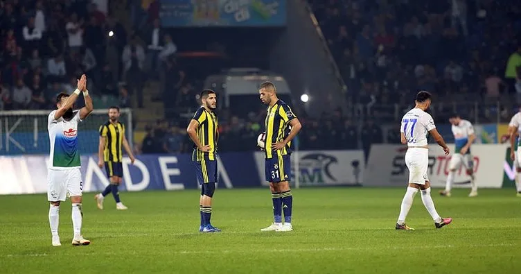 Fenerbahçe, Rize’de kayıp