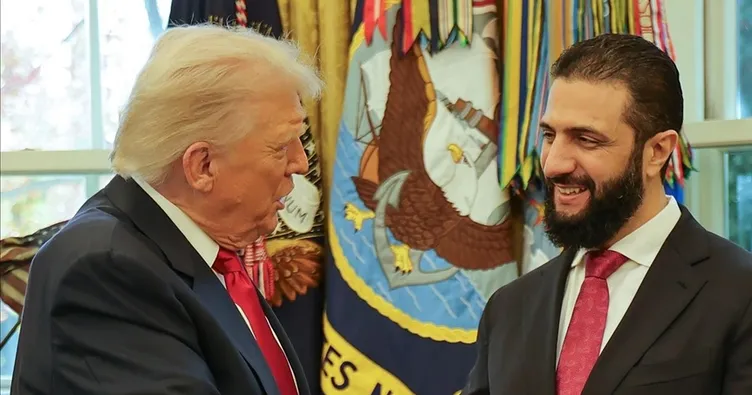 ABD Başkanı Trump ile Suriye Devlet Başkanı Şara telefonda görüştü