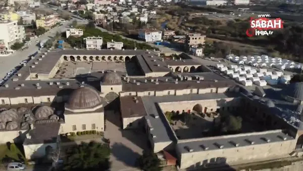 Mimar Sinan’ın eseri 449 yıllık külliye bu kez depremzedelere ev sahipliği yapıyor | Video