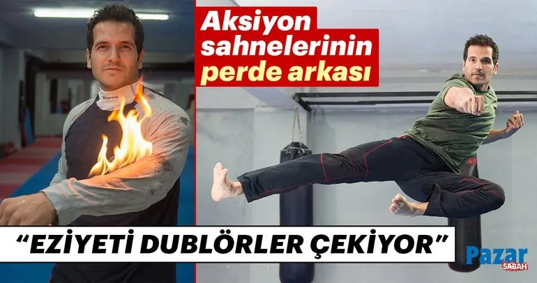 Parayı starlar kazanıyor eziyeti dublörler çekiyor