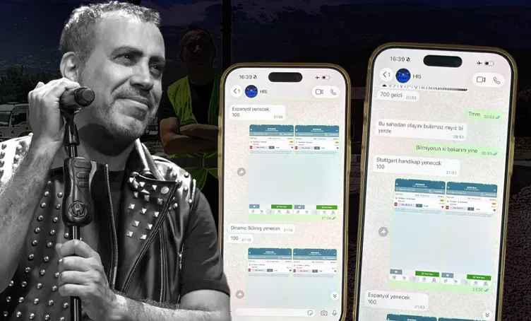 Haluk Levent’in bahis mesajları ortaya çıktı: Stuttgart 100, Espanyol 100...