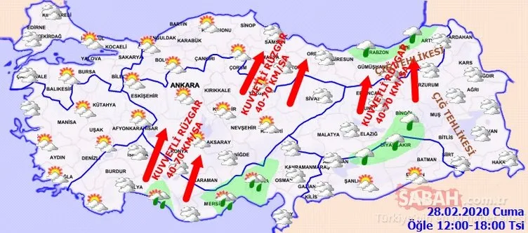 Meteoroloji’den son dakika hava durumu haberi: Antalya, Yalova ve İstanbul’da yağışlar etkili oluyor!